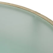 Mesa de centro para exterior Anthony de teca envejecida