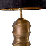 Table Lamp Rapho vintage brass finish incl shade