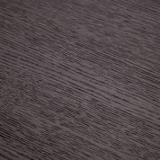 Dining Table Astro mocha oak veneer brushed brass finish