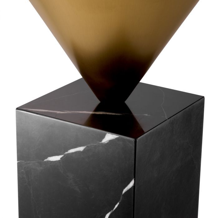 Side Table Nota black marble