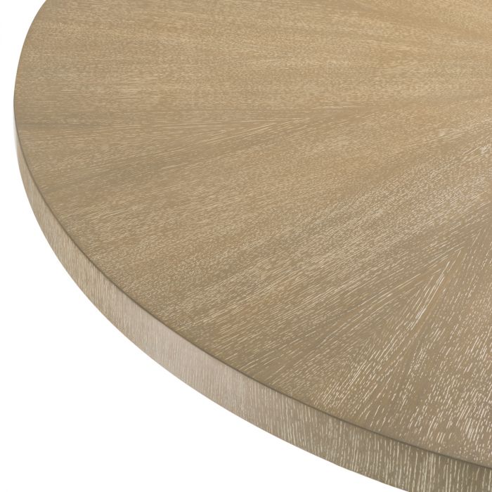Dining Table Remington ø 152 cm washed oak veneer