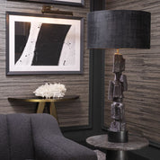 Table Lamp Noto vintage brass finish incl shade