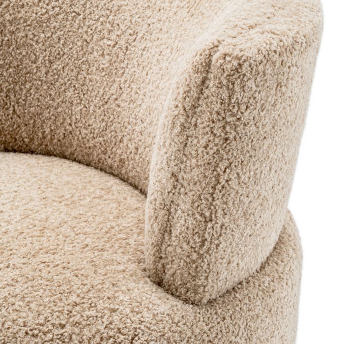 Swivel Chair Alonso canberra sand