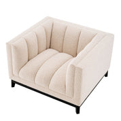 Chair Ditmar bouclé cream