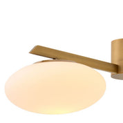 Chandelier Evergreen S antique brass finish