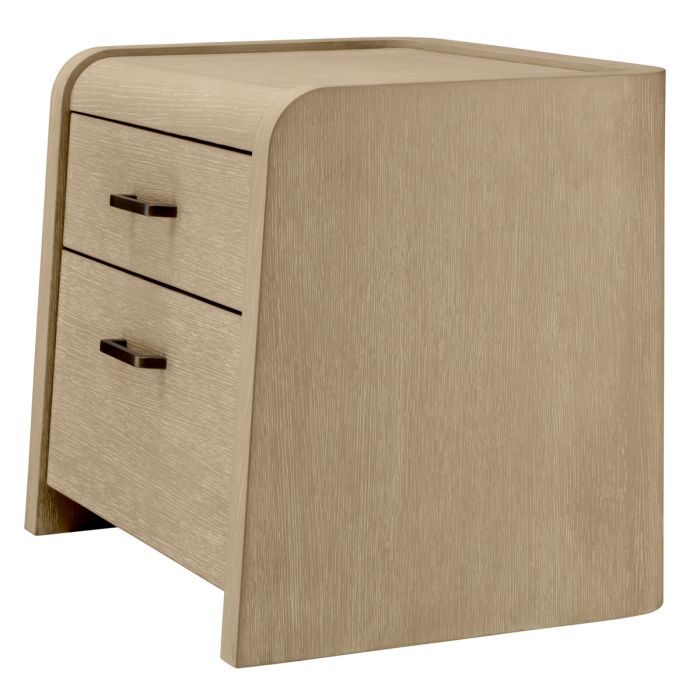 Nightstand Joane washed oak veneer