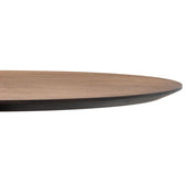 Dining Table Genova mocha straight oak veneer