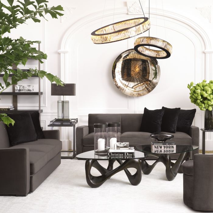 Chandelier Vancouver black finish S