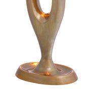 Table Lamp Gianfranco vintage brass finish incl shade