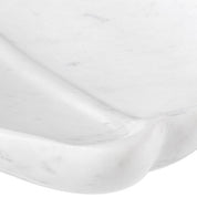 Tray Loulou white marble