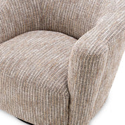 Swivel Chair Colin right mademoiselle beige