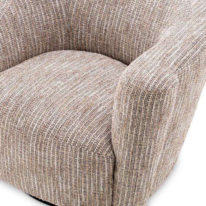 Swivel Chair Colin right mademoiselle beige