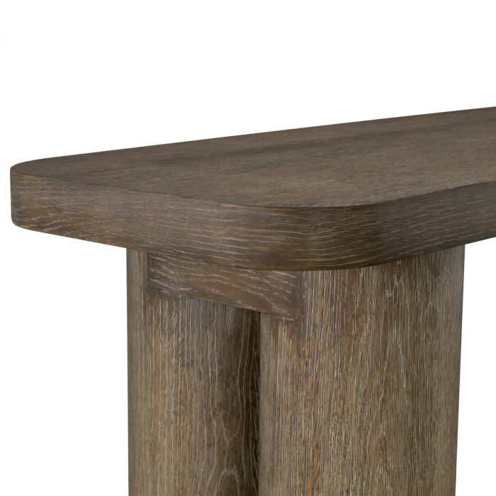 Console Table Lindbrook silverstone oak veneer