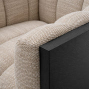 Swivel Chair Davide skyward sand