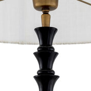 Table Lamp Arabella piano black finish incl shade