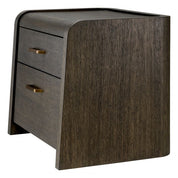 Nightstand Joane mocha oak oak veneer