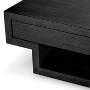 Coffee Table Rialto charcoal grey oak veneer