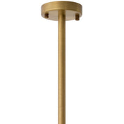 Chandelier Dino Double antique brass finish