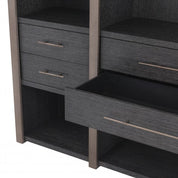 Mueble Canova chapa de roble gris antracita