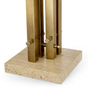 Table Lamp Destino vintage brass finish incl shade