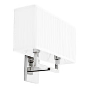 Wall Lamp Westbrook nickel finish incl shade