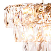 Chandelier Amazone S nickel finish