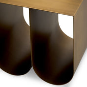 Side Table Rafaello brushed brass finish
