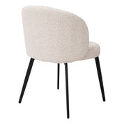 Dining Chair Lloyd bouclé cream set of 2
