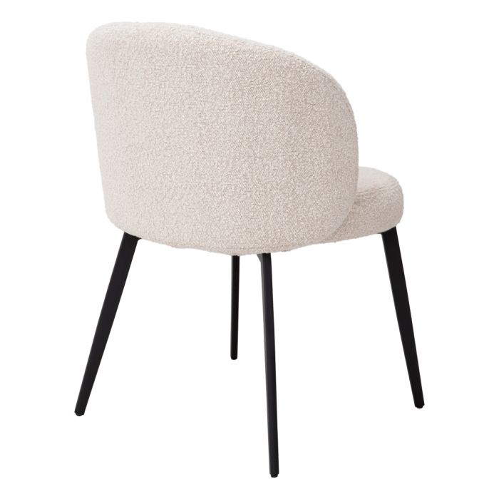 Dining Chair Lloyd bouclé cream set of 2