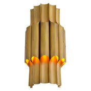 Wall Lamp Quintara vintage brass finish