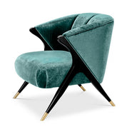 Silla Pavone verde egeo