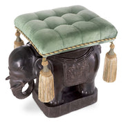 Stool Elephant bronze