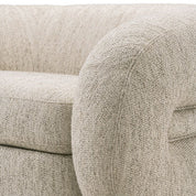 Swivel Chair Cosenza splendor light grey