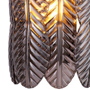 Lámpara de pared Sahure acabado latón cepillado