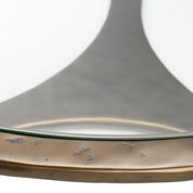 Mesa de centro Cambronne acabado bronce