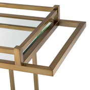 Trolley Beverly Hills brushed brass finish