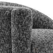 Swivel Chair Colin left cambon black
