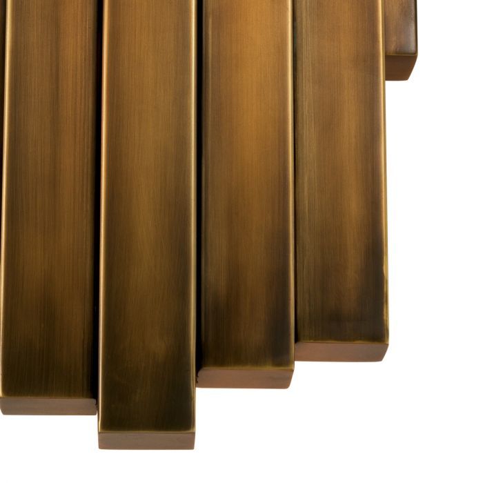 Wall Lamp Beau Rivage vintage brass finish
