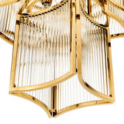 Chandelier Jet Set gold finish