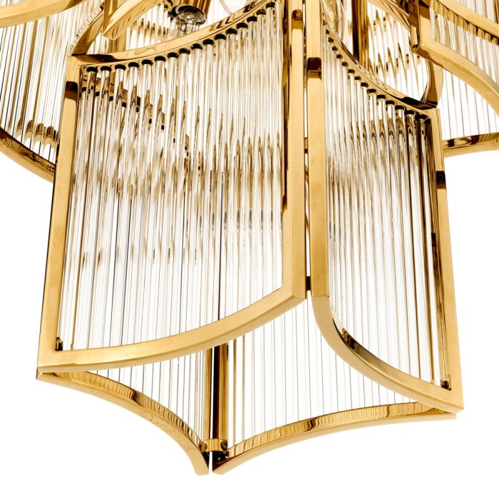 Chandelier Jet Set gold finish