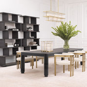Chandelier Le Marais antique brass finish