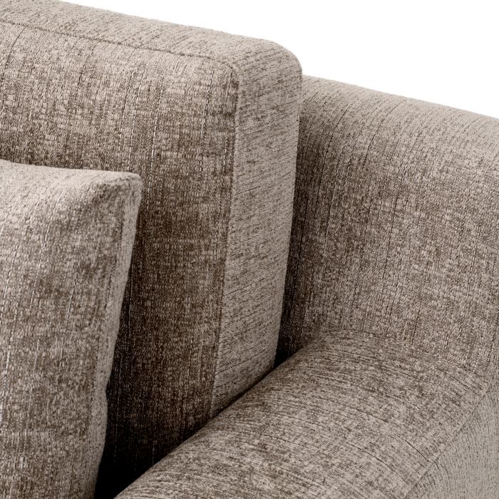 Chair Manhattan hunt chenille taupe