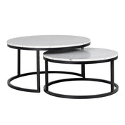 Coffee table Lexington white (Set of 2)