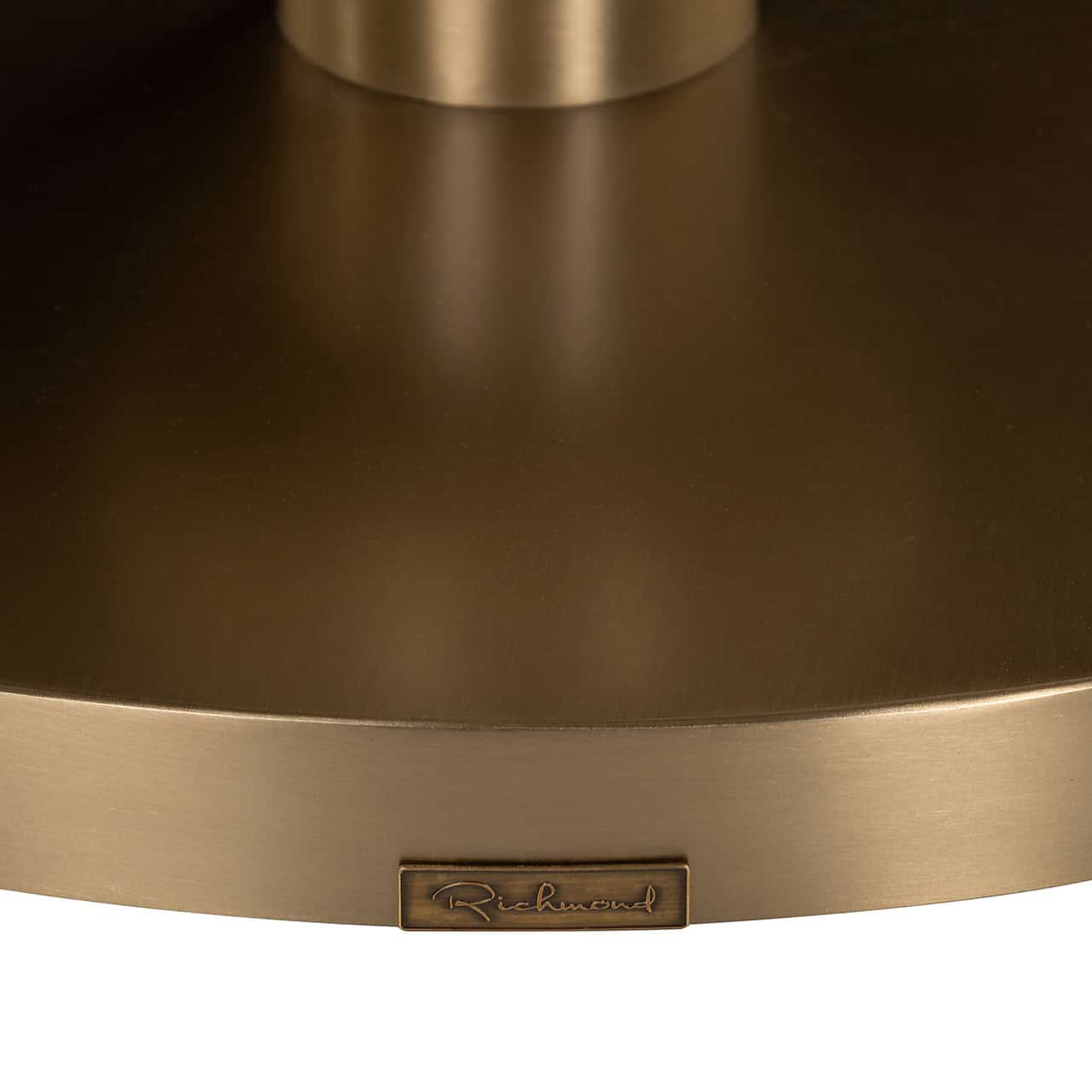 Bistro table Witlox 75Ø (Black/gold)