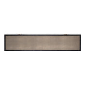 TV cabinet Bloomville brass shagreen