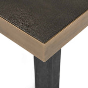 Mesa de comedor Bloomville 200 con cristal (marrón)