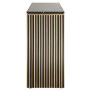 Sideboard Les Arcs brushed gold