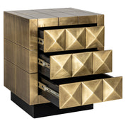 Nightstand Collada brushed gold