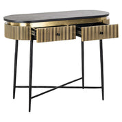 Console Ironville 2-drawers (Gold)