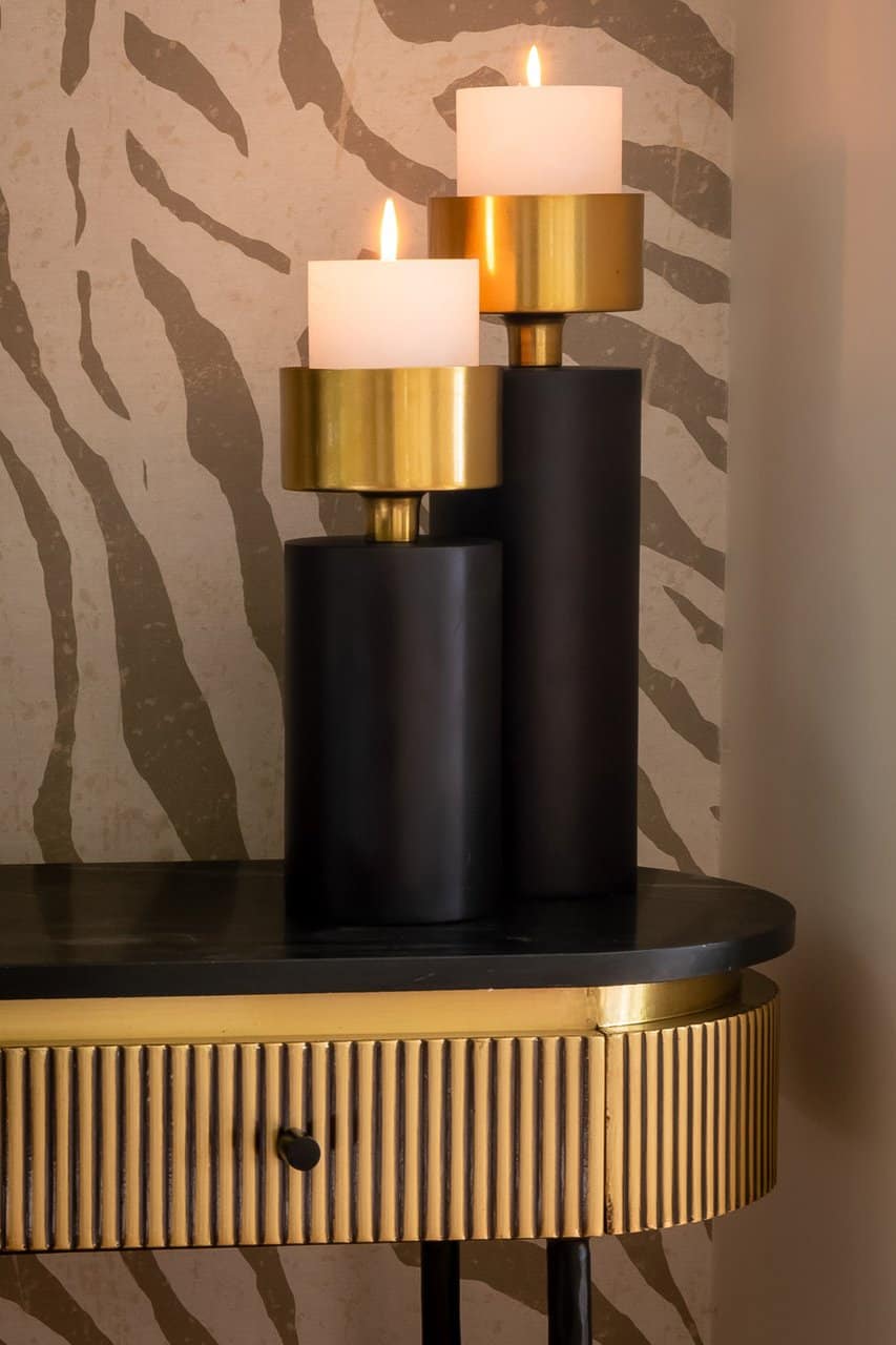 Console Ironville 2-drawers (Gold)